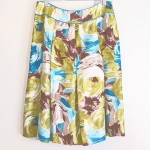 Talbots "Silk" Mid Length Skirt in Size 6